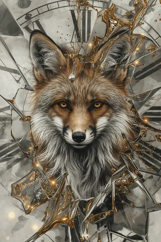 Ethereal Glowing Animal Art
