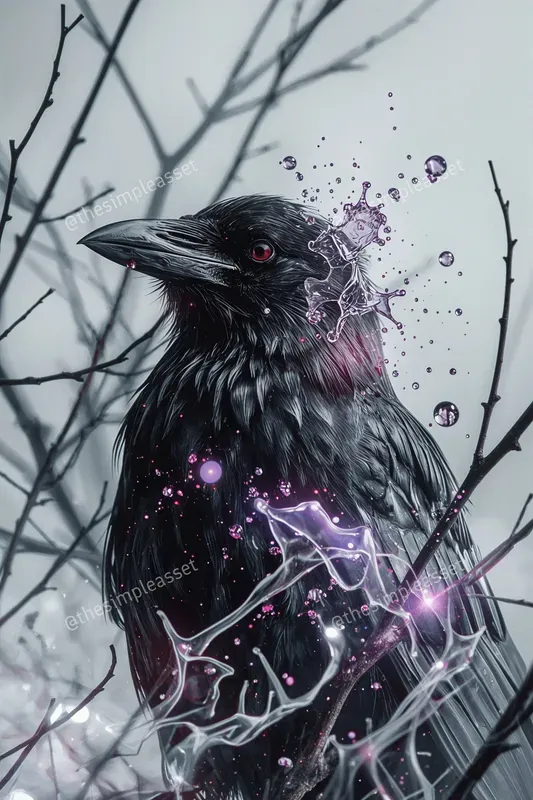 Ethereal Glowing Animal Art