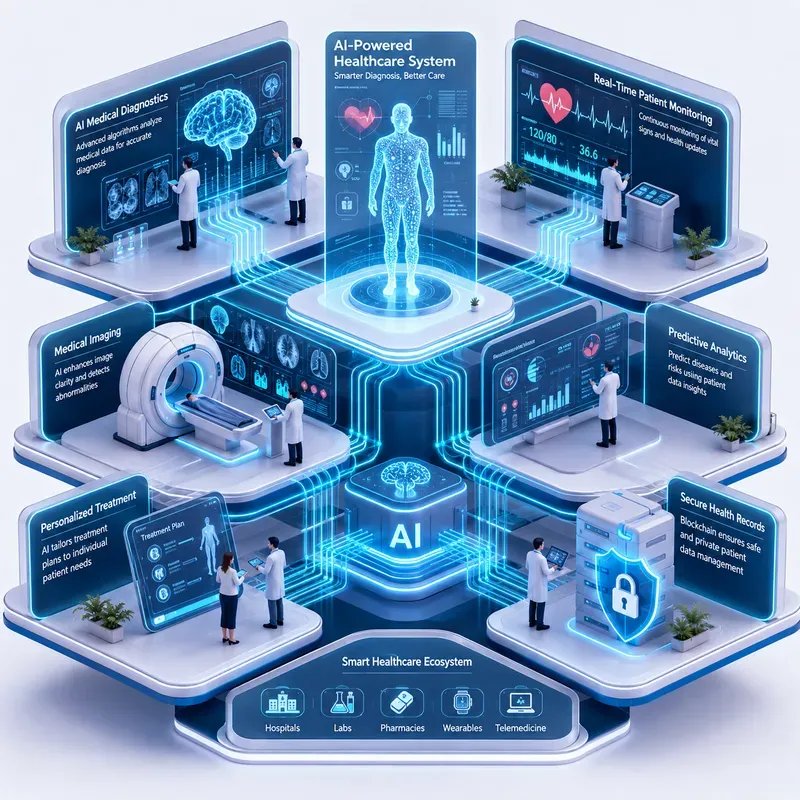 3D Isometric Tech Infographics
