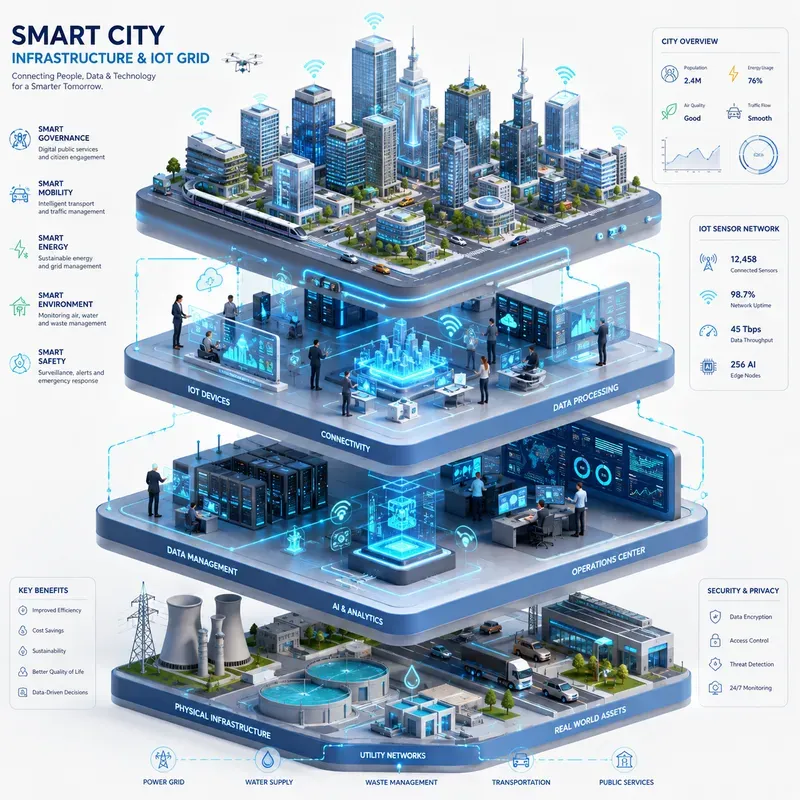 3D Isometric Tech Infographics