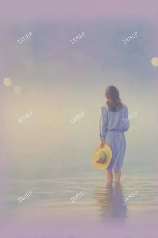 Dreamy Pastel Cinematic Portraits