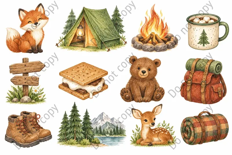 Cute Colored Pencil Clipart Any Themes