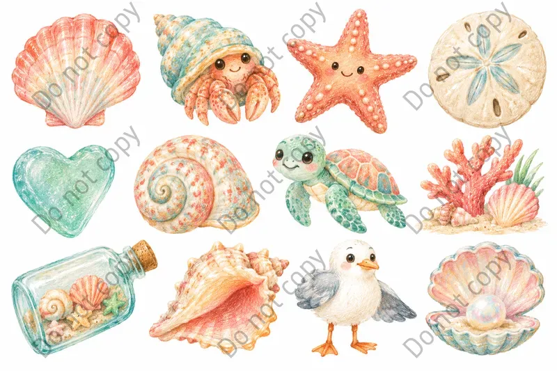 Cute Colored Pencil Clipart Any Themes