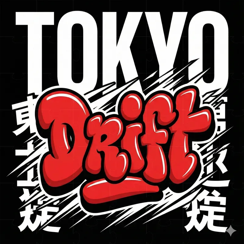 Urban Graffiti Bubble Text Overlays