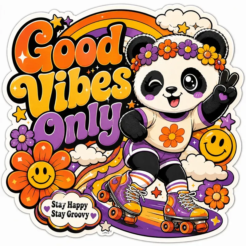 Groovy Mascot Sticker Collections