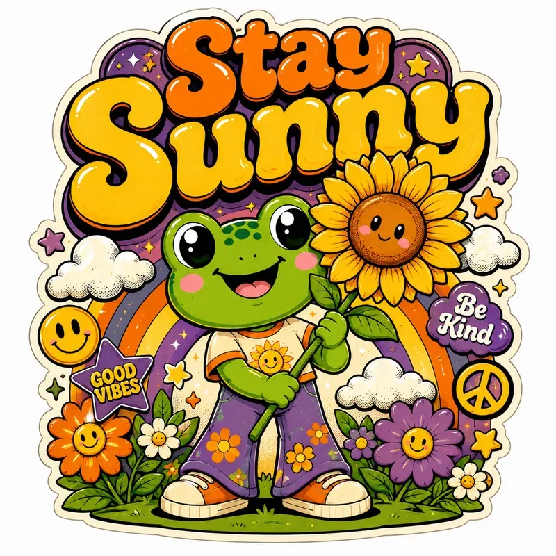 Groovy Mascot Sticker Collections