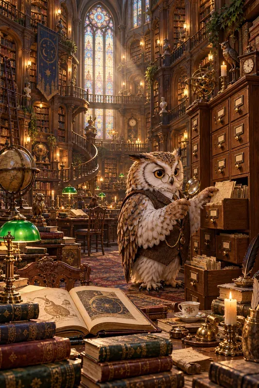 Enchanted Infinite Libraries