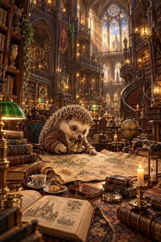 Enchanted Infinite Libraries