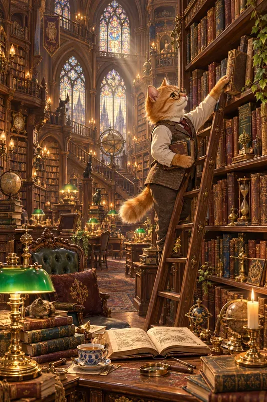 Enchanted Infinite Libraries