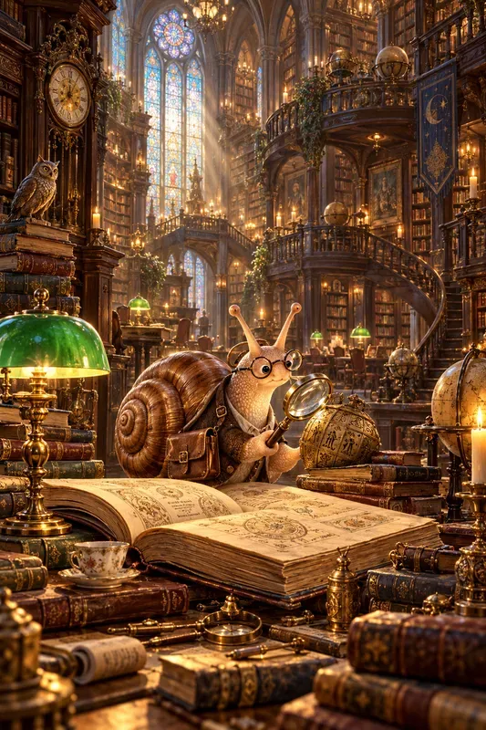 Enchanted Infinite Libraries