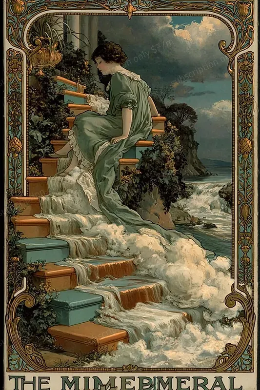 Ornate Art Nouveau Painterly Scenes