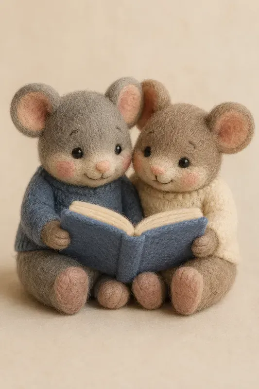 Needlefelted Animal Friends