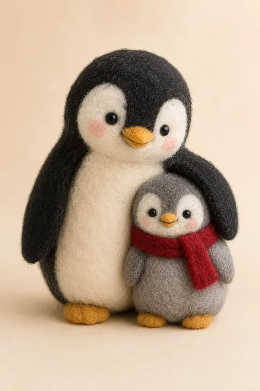 Needlefelted Animal Friends