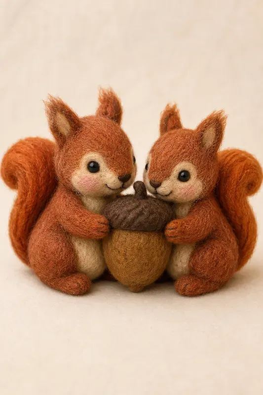 Needlefelted Animal Friends