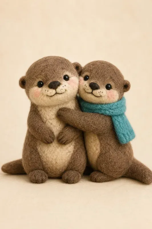 Needlefelted Animal Friends