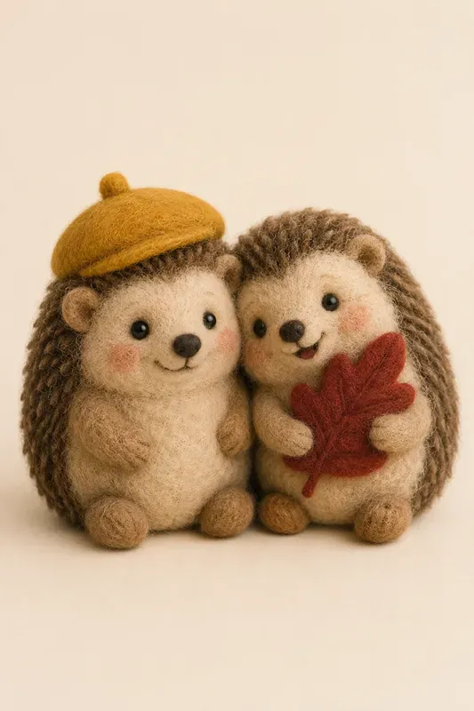 Needlefelted Animal Friends