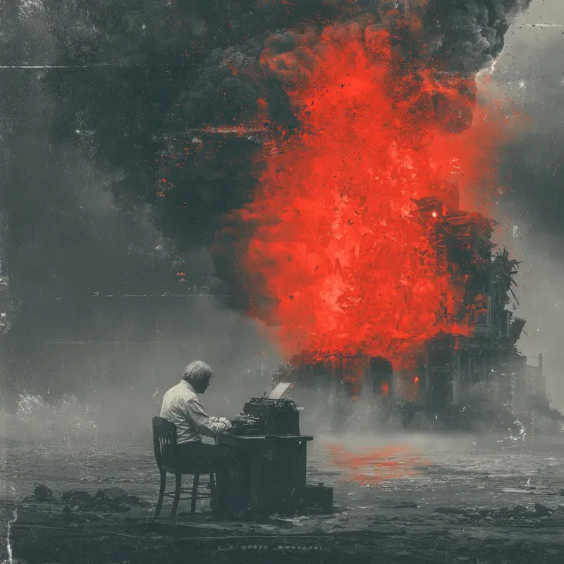 Dark Conceptual Dystopian Collages