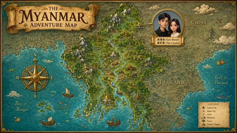Fantasy Adventure Map Generator
