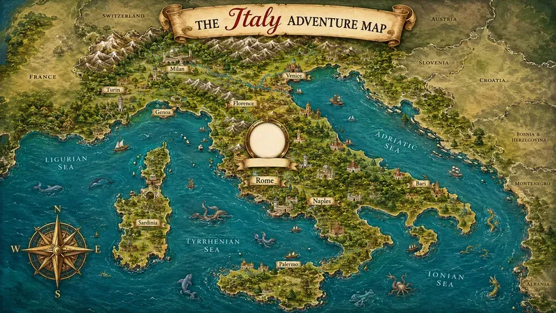 Fantasy Adventure Map Generator