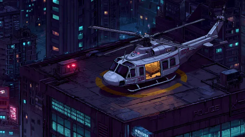 32bit Cybernoir Pixel Studios