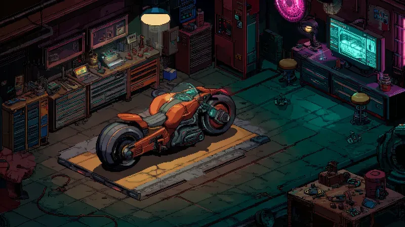 32bit Cybernoir Pixel Studios