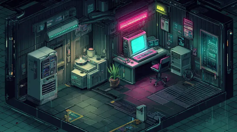 32bit Cybernoir Pixel Studios