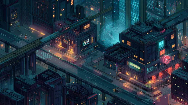 32bit Cybernoir Pixel Studios