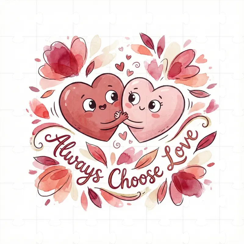 Valentine Mascot Couples Tshirt Art