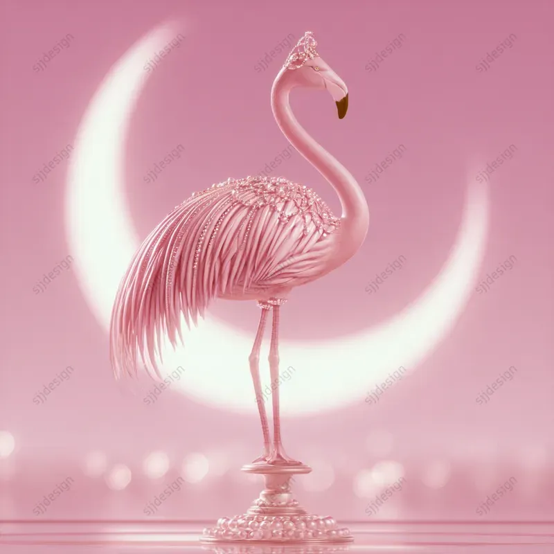 Celestial Pink Fantasy Art