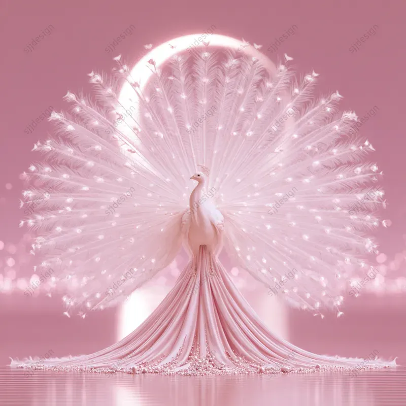 Celestial Pink Fantasy Art