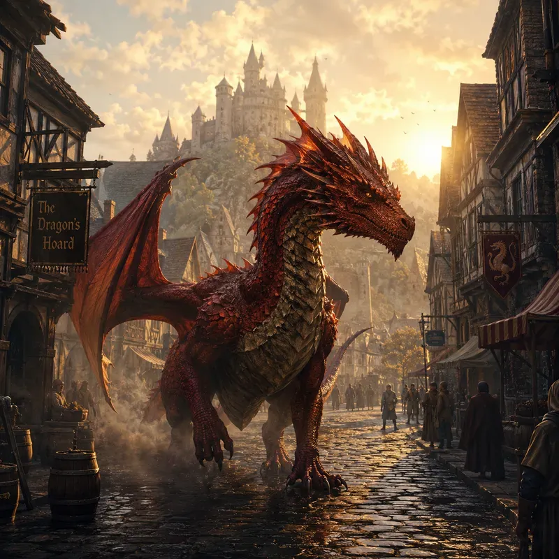 Living Creatures On Themed Streets