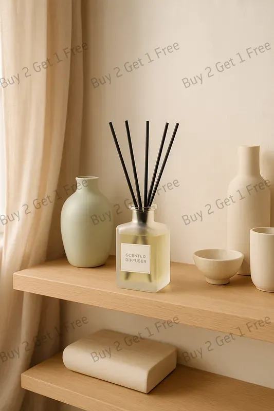 Soft Pastel Product Room Scenes