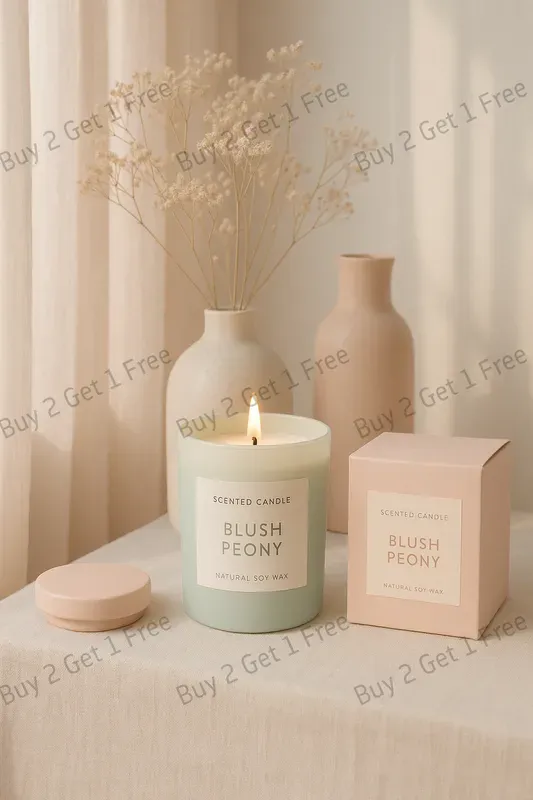 Soft Pastel Product Room Scenes