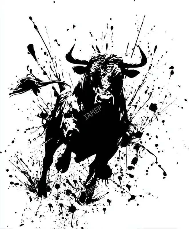 Inksplatter Noir Illustrations