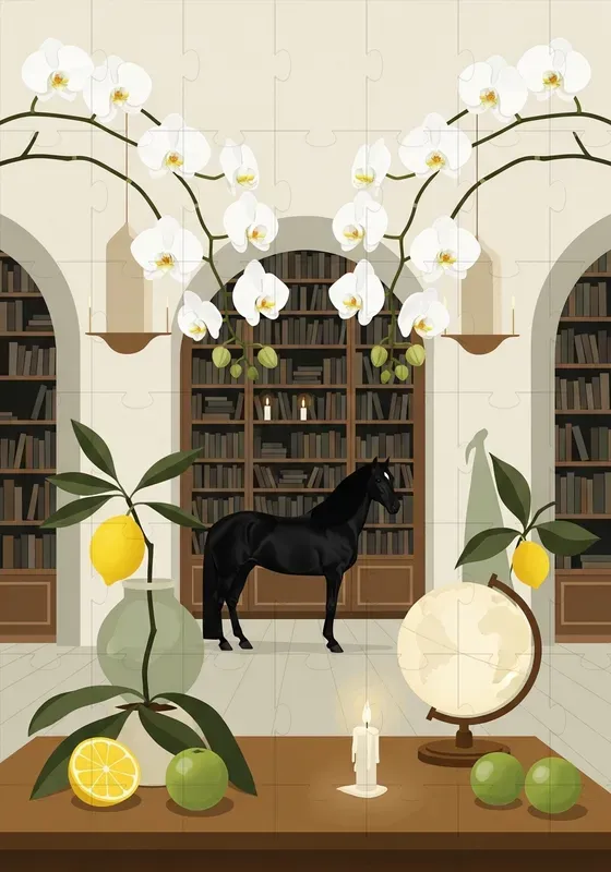 Surreal Decorative Animal Interiors