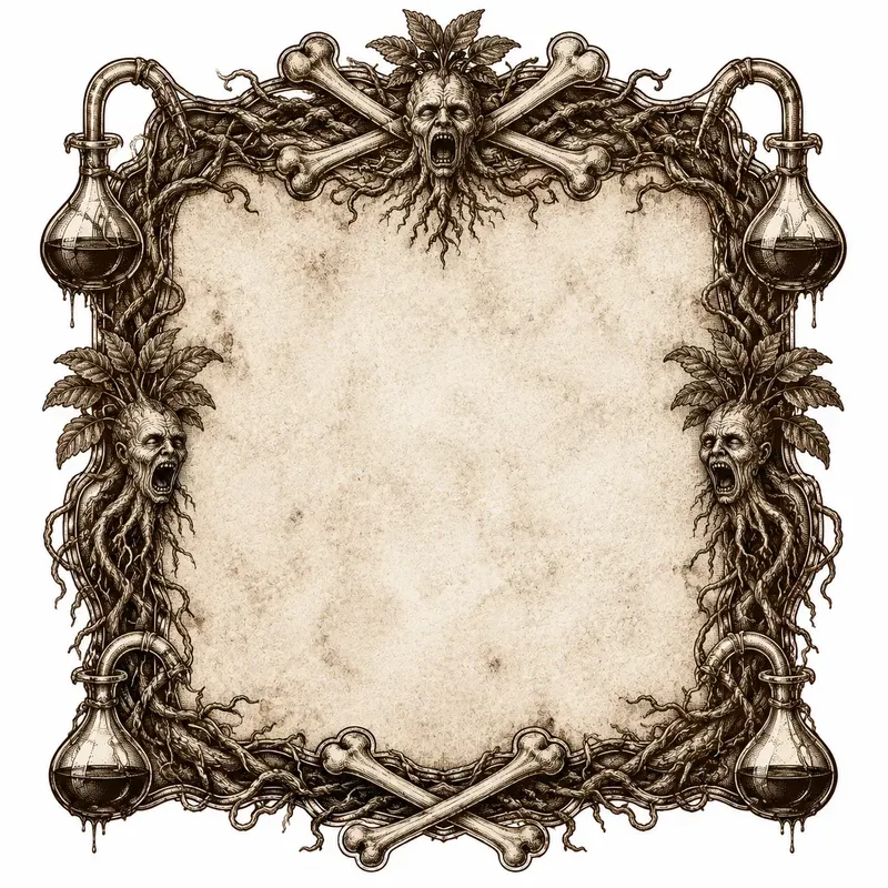 Occult Apothecary Junk Journal Labels