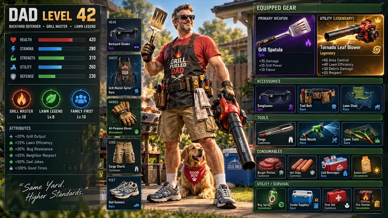 Character Loadout Screen Generator