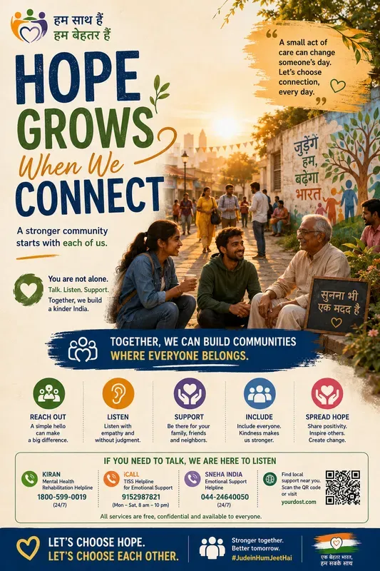 Hope Connection Awareness Posters