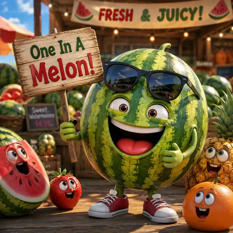 Funny Pun Object Characters