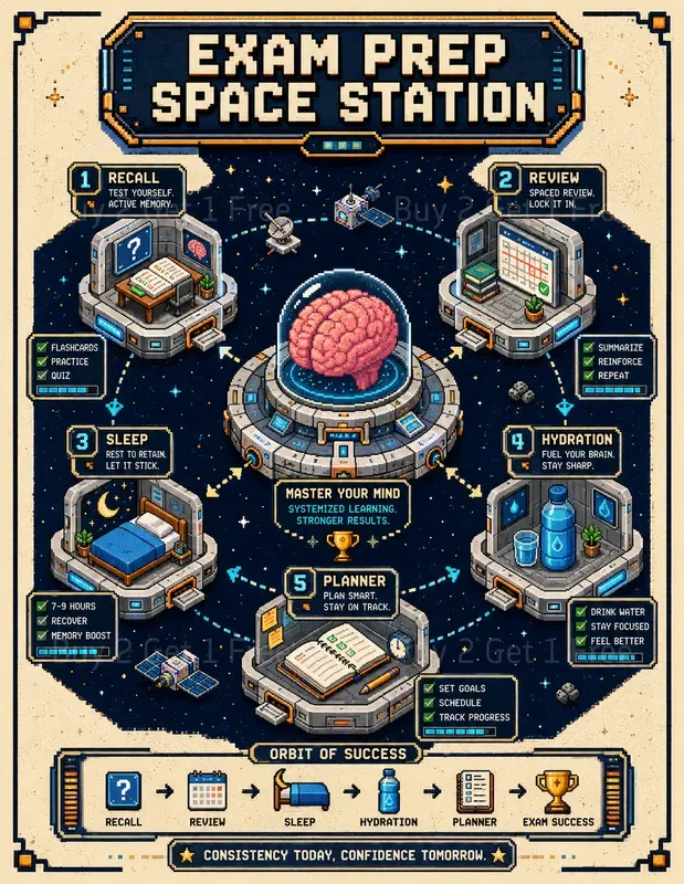 Exam Poster Infographics