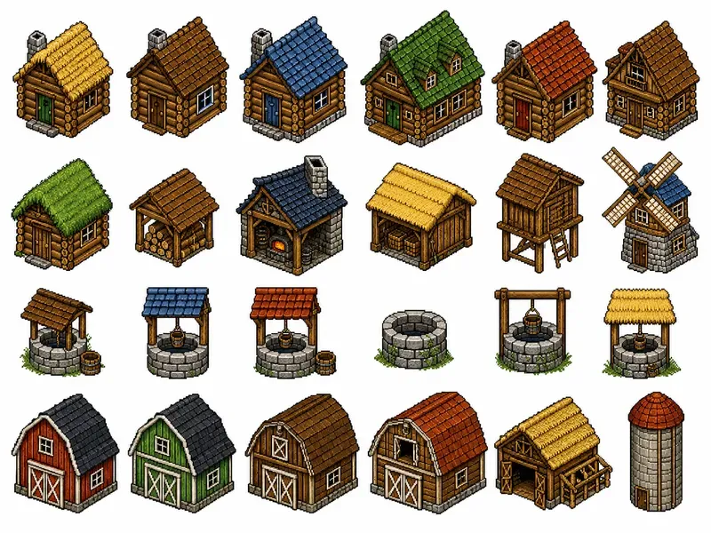 16bit Environment Props Generator
