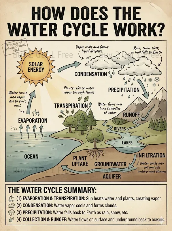 Infographics Science Posters