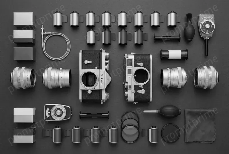 Organized Knolling Flat Lay Photos