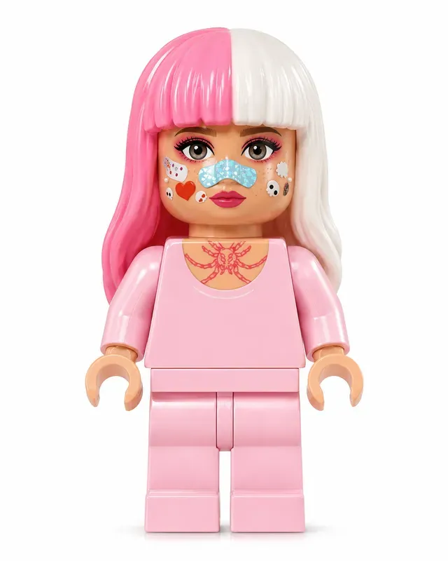 Realistic Lego Minifigure Transformation