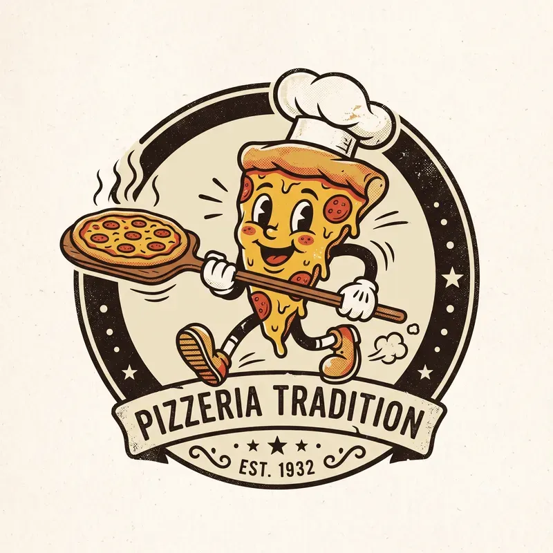 Retro Vintage Commercial Mascot Logos