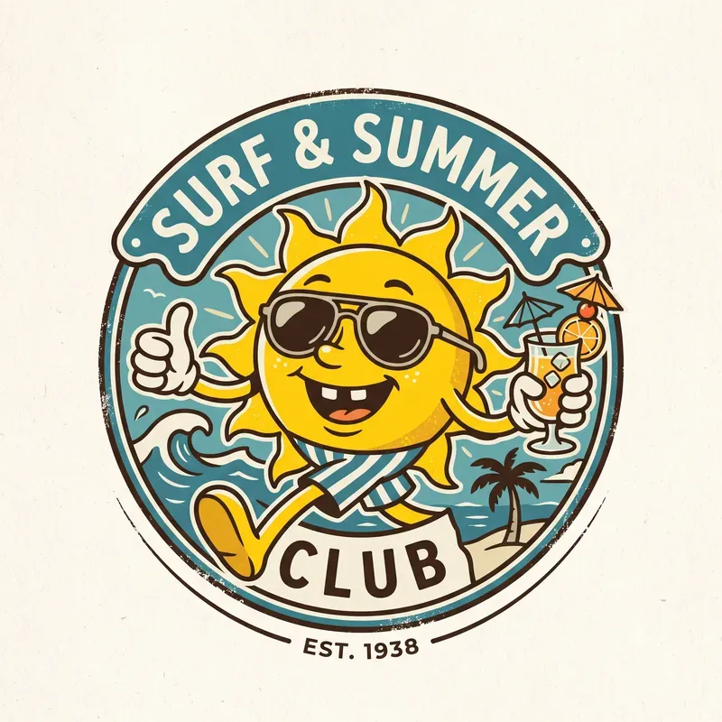 Retro Vintage Commercial Mascot Logos