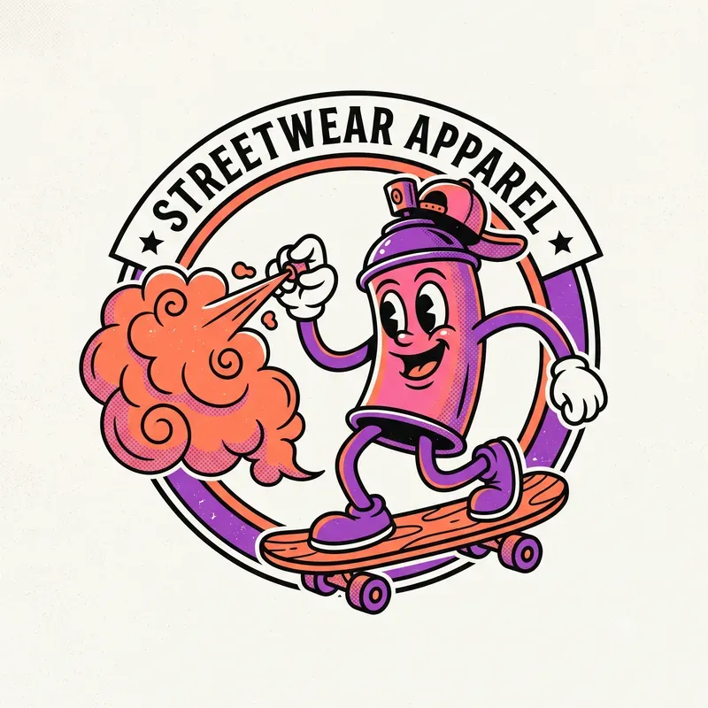 Retro Vintage Commercial Mascot Logos