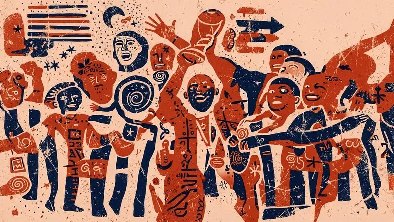 Cave Painting Style Flux Kleins