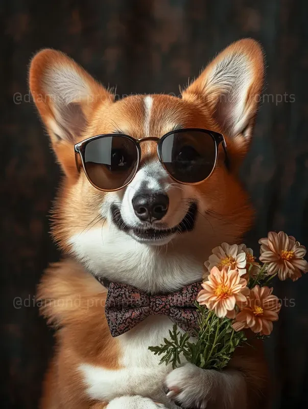 Whimsical Realistic Animal Portraits