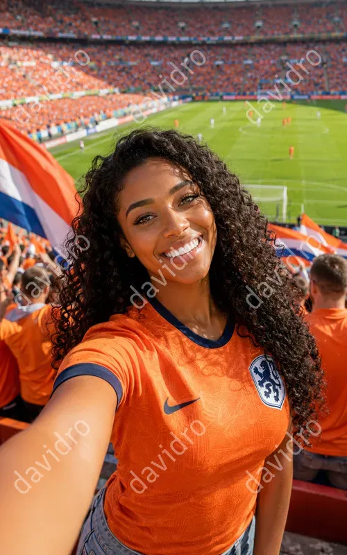 Football Influencer Stadium Selfies